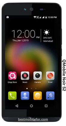 QMobile Noir S2 mobile phone photos